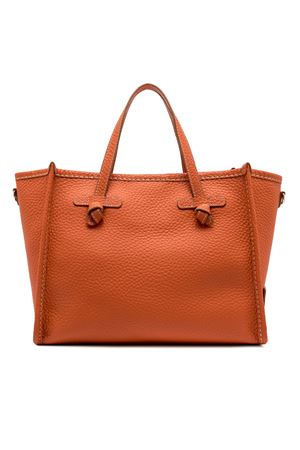 Marcella shopping bag in coral-tone leather GIANNI CHIARINI | BS9332BBL714